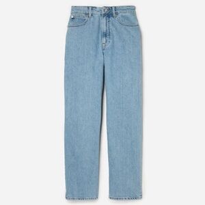 Everlane curvy way high jean in light indigo